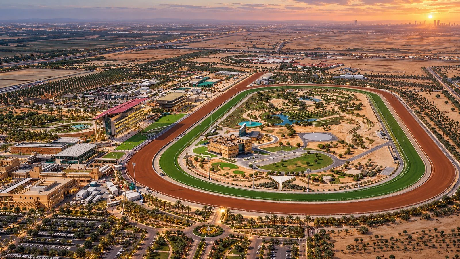صورة جوية مرجعية لميدان الملك عبدالعزيز